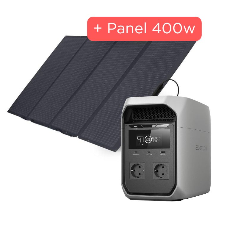 Ecoflow Delta 3 Classic + Panel 400W | ecoflowchile