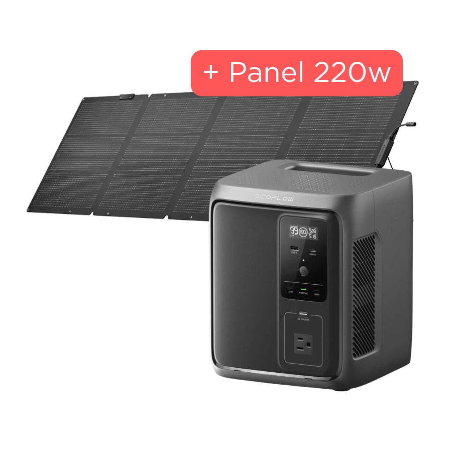 Ecoflow Delta 3 1000 AIR + Panel 220W